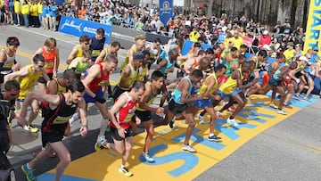 Casi un centenar de chilenos correrá el maratón de Boston