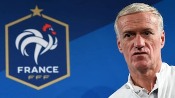 Didier Deschamps en el Stade de France.