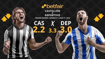 CD Castellón vs. Deportivo de La Coruña: horario, dónde ver, pronósticos y clasificación
