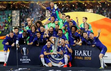 El Chelsea levantó la Europa League la temporada pasada