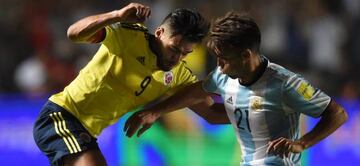 Emanuel Más contra Colombia en Eliminatorias