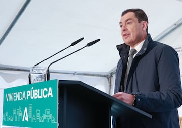 Juanma Moreno, presidente de la Junta.