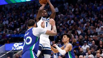 The Minnesota Timberwolves spoiled Kyrie Irvings Mavs debut in Dallas by holding off a fourth quarter comeback after leading by 26 points in Dallas.