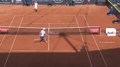 El impresionante punto que dejó Garin ante Hanfmann