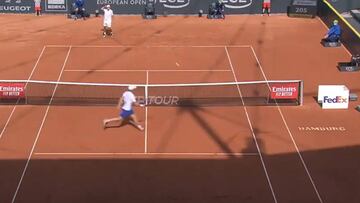 El impresionante punto que dejó Garin ante Hanfmann