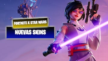 fortnite star wars batalla galactica nueva temporada nuevas skins pase batalla
