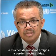 WHO chief makes emotional plea for Covid-19 solidarity