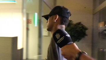 Rostro serio de Neymar en su vuelta tras del lío en Instagram