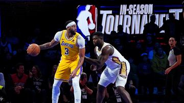 Los Angeles Lakers - New Orleans Pelicans, en directo: NBA In-Season Tournament 2023 hoy en vivo