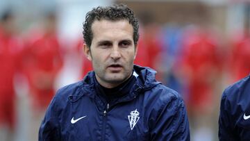 Rubén Baraja en un entrenamiento.
