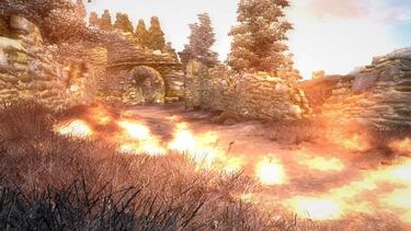 Más imágenes y detalles sobre el sistema de magia de Oblivion