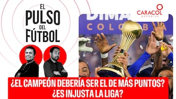 El Pulso del Fútbol en VIVO: ¿El campeón debería ser el de más puntos? ¿Es injusta la Liga?