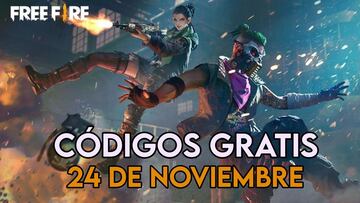 Free Fire | Códigos de hoy jueves 24 de noviembre de 2022: recompensas gratis