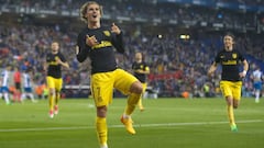 Griezmann y su regularidad: 3er año que llega a los 25 goles