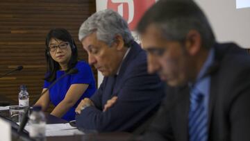 Layhoon Chan, Emilio Álvarez y Ramón Robert.