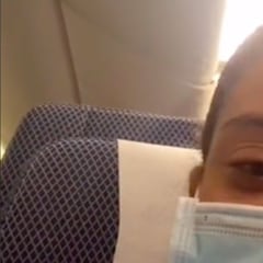 El insólito momento de un piloto al anunciar en pleno vuelo su positivo en COVID-19