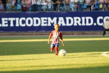 Jackson Martínez durante su presentación en el Vicente Calderón.