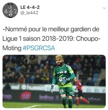 La acción de Choupo-Moting protagonista de los memes en Francia