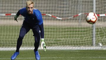 Aarón, portero del Granada.