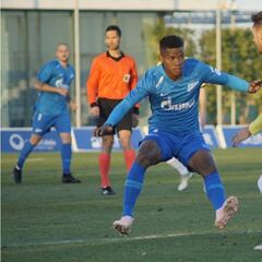 Wilmar Barrios juega su primer partido con el Zenit