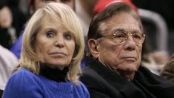 Donald Sterling y su esposa Shelly.