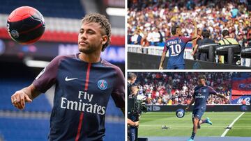 Los 5 momentos más top de la presentación de Neymar con el PSG