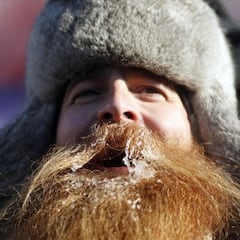 Las imágenes más curiosas del domingo de Wild Card