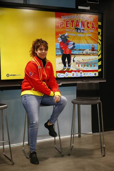 Yolanda Matarranz, referente en la petanca espa?ola