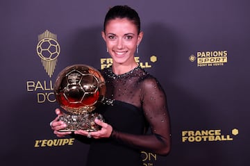 The Women's Ballon d'Or has now been won by a Spaniard three times in a row.