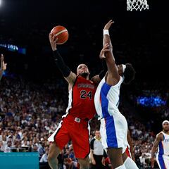 Resumen y resultado del Francia - Canadá: baloncesto en los Juegos Olímpicos de París 2024
