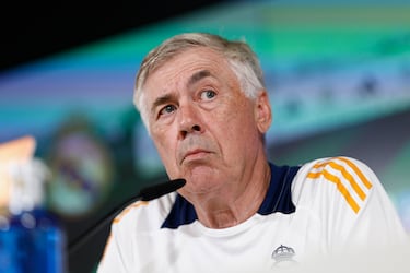 Ancelotti: ¡°Ni Mbapp¨¦, ni nadie, estamos preocupados por el gol¡±