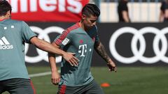 James Rodr&iacute;guez, jugador del Bayern M&uacute;nich