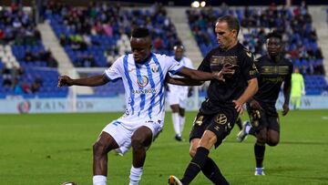 23/10/22 PARTIDO ENTRE EL CLUB DEPORTIVO LEGANES Y EL TENERIFE CELEBRADO EN EL ESTADIO MUNICIPAL DE BUTARQUE