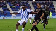 23/10/22 PARTIDO ENTRE EL CLUB DEPORTIVO LEGANES Y EL TENERIFE CELEBRADO EN EL ESTADIO MUNICIPAL DE BUTARQUE