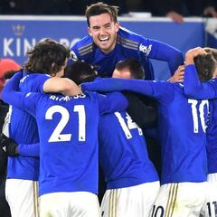 El Leicester remonta y deja atrás al Manchester City