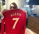 La camiseta 7 de Alexis en el United ya se convirtió en viral