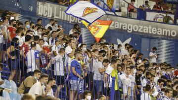La afición volvió a presenciar un partido oficial del Real Zaragoza en La Romareda el pasado 13 de agosto contra el Ibiza.