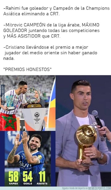 Olmo, Ronaldo, Messi y Vinicius: protagonistas de los últimos memes de 2024