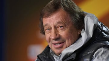 07/03/18 RUEDA DE PRENSA LOKOMOTIV MOSCU EUROPA LEAGUE Yuri SYOMIN