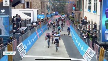 Resumen y ganador de la segunda etapa de Tirreno-Adríatico