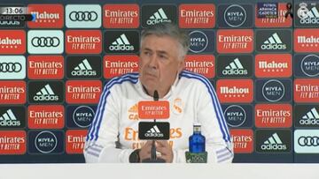 Ancelotti: "La gestión de la plantilla es buena"