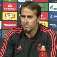 Lopetegui: "Zizou hizo un trabajo extraordinario pero eso es pasado"