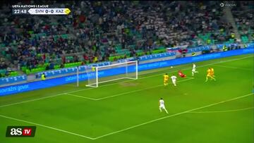 Sesko, marcó un golazo frente a Kazajistán por la Nations League. Este tiene un parecido al mítico gol de "encara Messi".