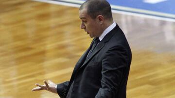Carles Duran, técnico del Bilbao Basket