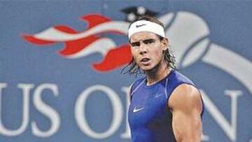 <b>LOS BICEPS DE LA GRAN ESPERANZA. </b>Tras las eliminaciones de Moyá, Ferrero y Feliciano, la gran esperanza está en esos biceps: 'Popeye' Nadal.
