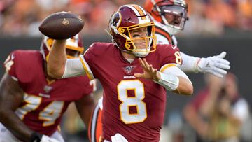 Ante la lenta recuperación de Colt McCoy de su lesión en el pie, los Redskins apuntan al recién llegado Keenum como su quarterback.
