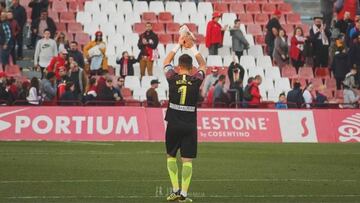 Ren&eacute; Rom&aacute;n durante un partido con el Almer&iacute;a 