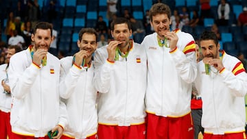 Rudy Fernández se pondrá líder en una clasificación que todavía lidera Navarro. Estos son los jugadores que más veces han vestido la camiseta de España.