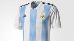 ¿La camiseta de Argentina en el Mundial de Rusia 2018?
