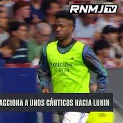 Movistar desvela un grito a Lunin de la grada del Metropolitano